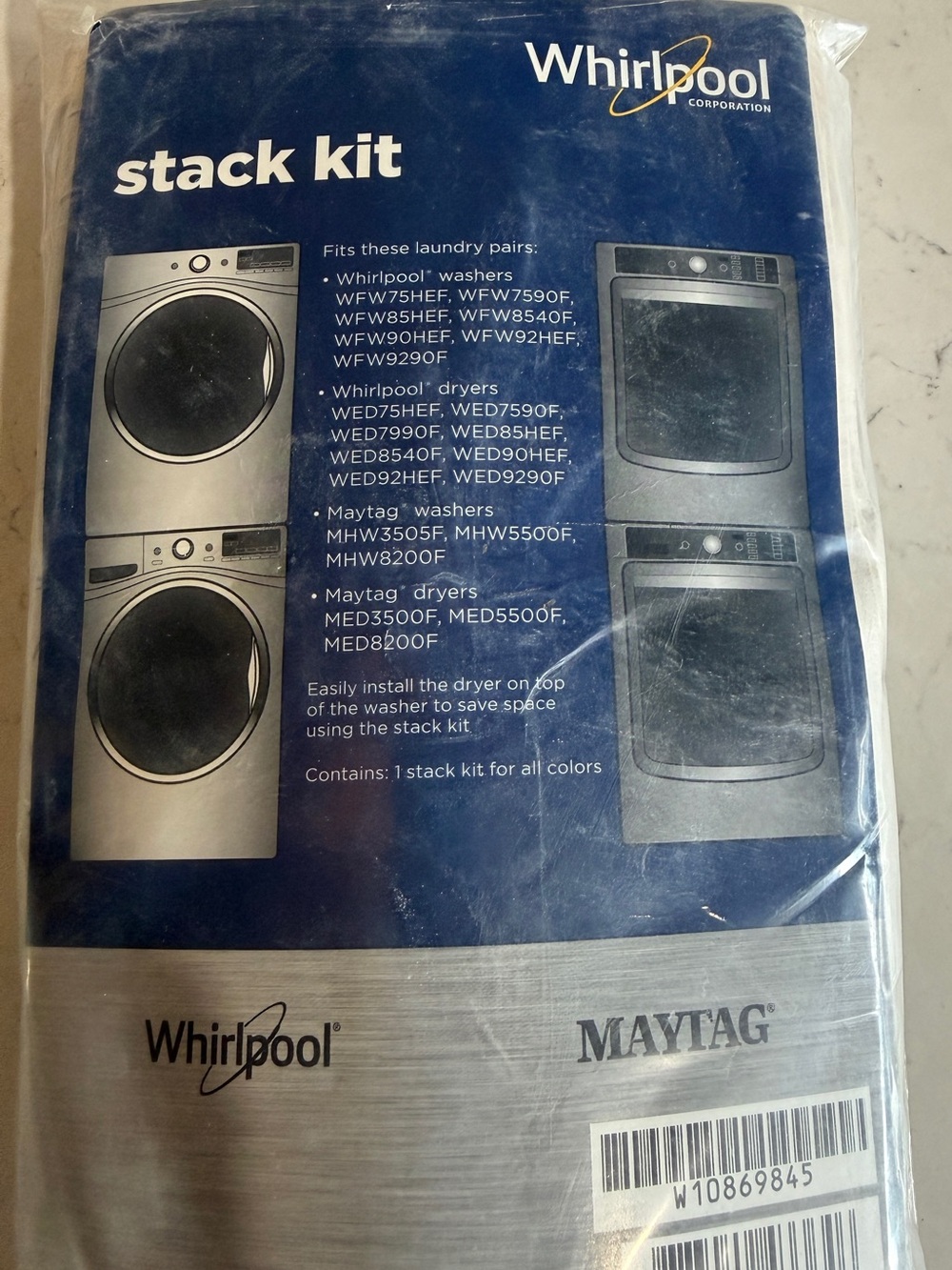 Whirlpool Stack Kit - Picture 3 of 3